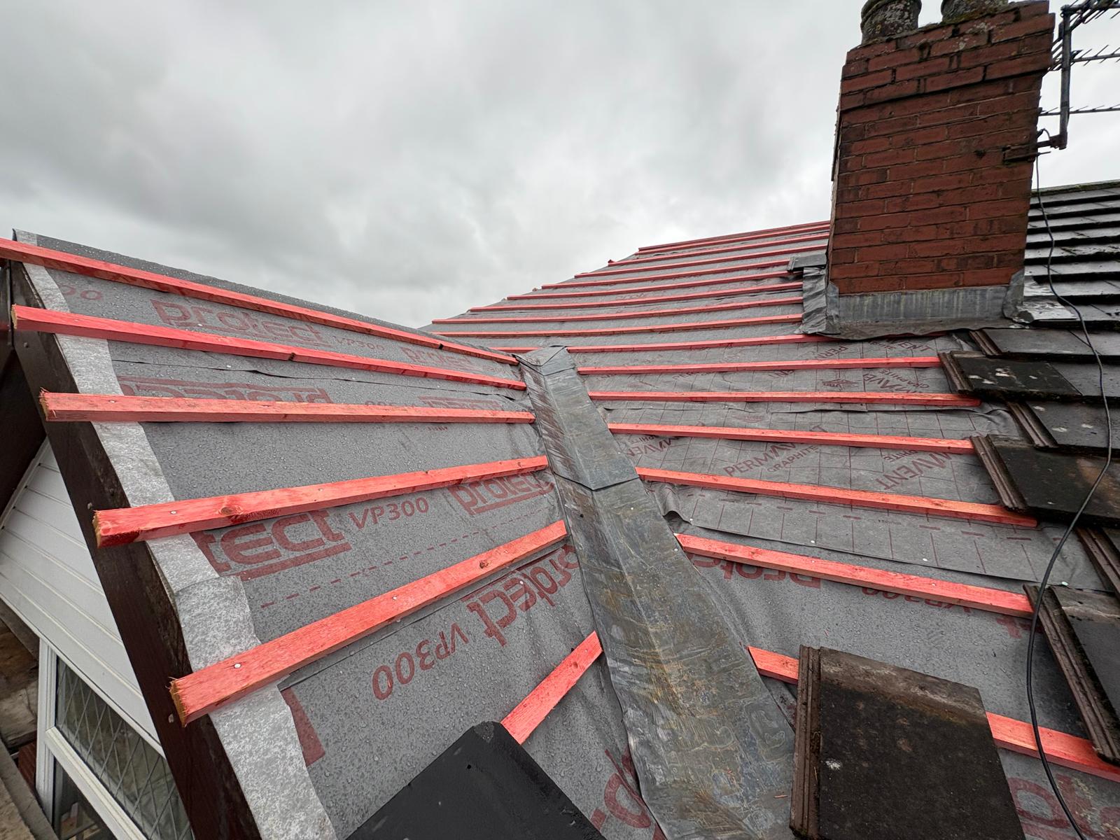 Roofing guide image
